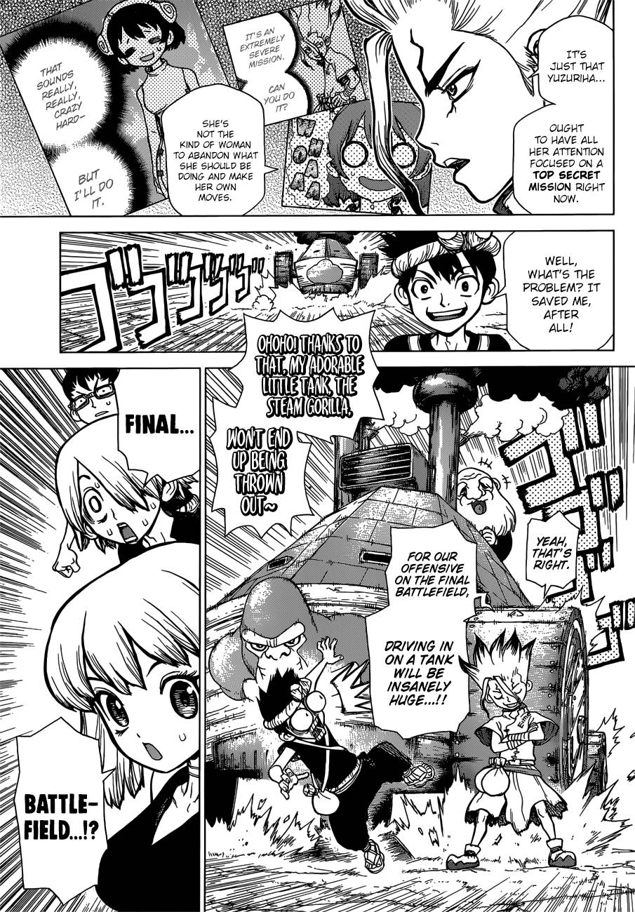 Dr. Stone Manga Chapter 73 page 3 - Top-Secret Mission