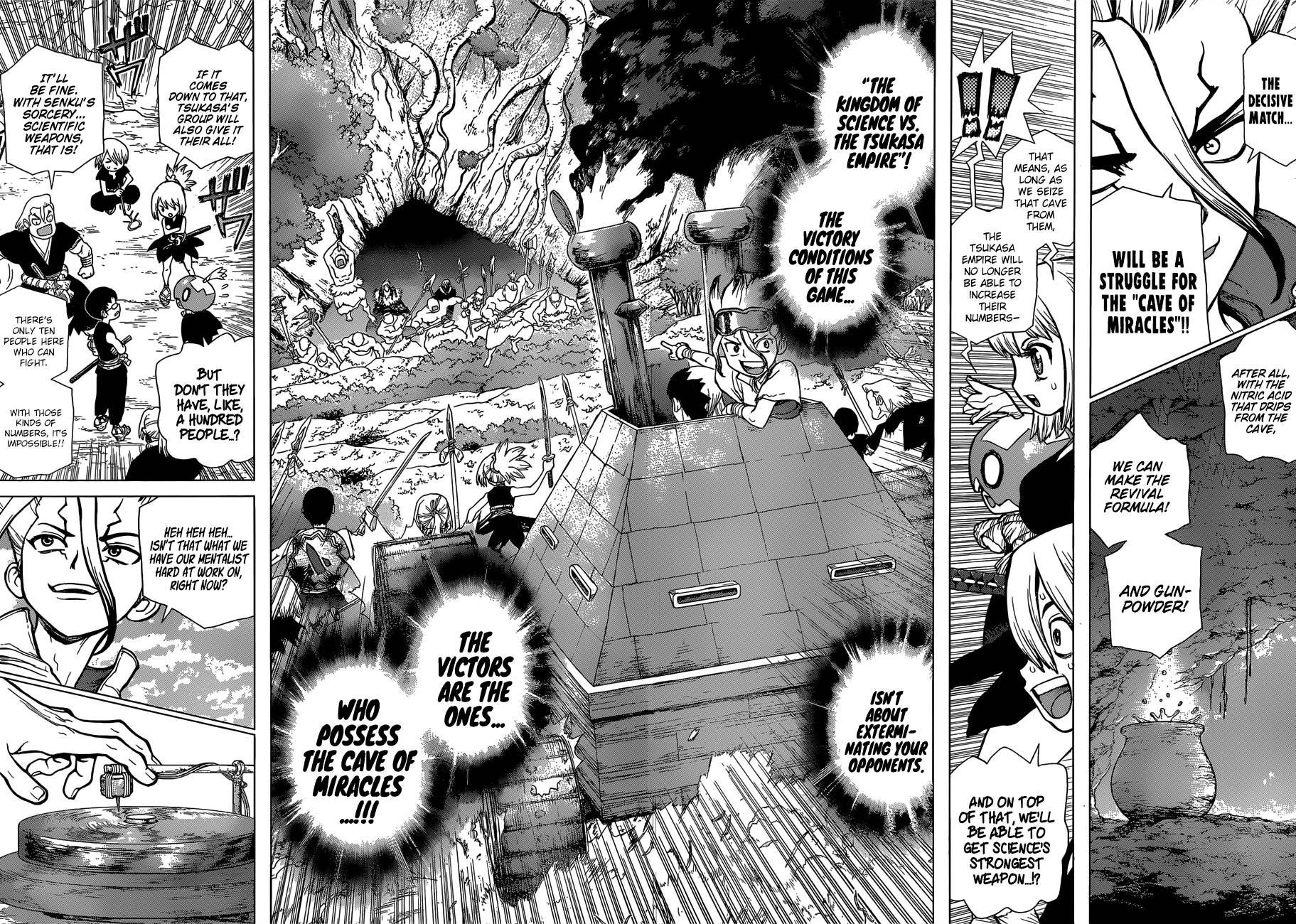 Dr. Stone Manga Chapter 73 page 4 - Top-Secret Mission