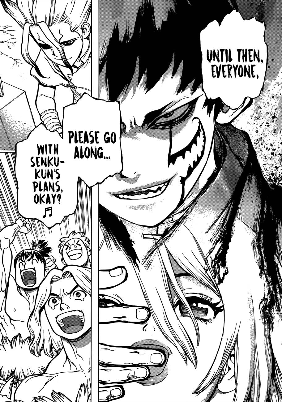 Dr. Stone Manga Chapter 73 page 8 - Top-Secret Mission