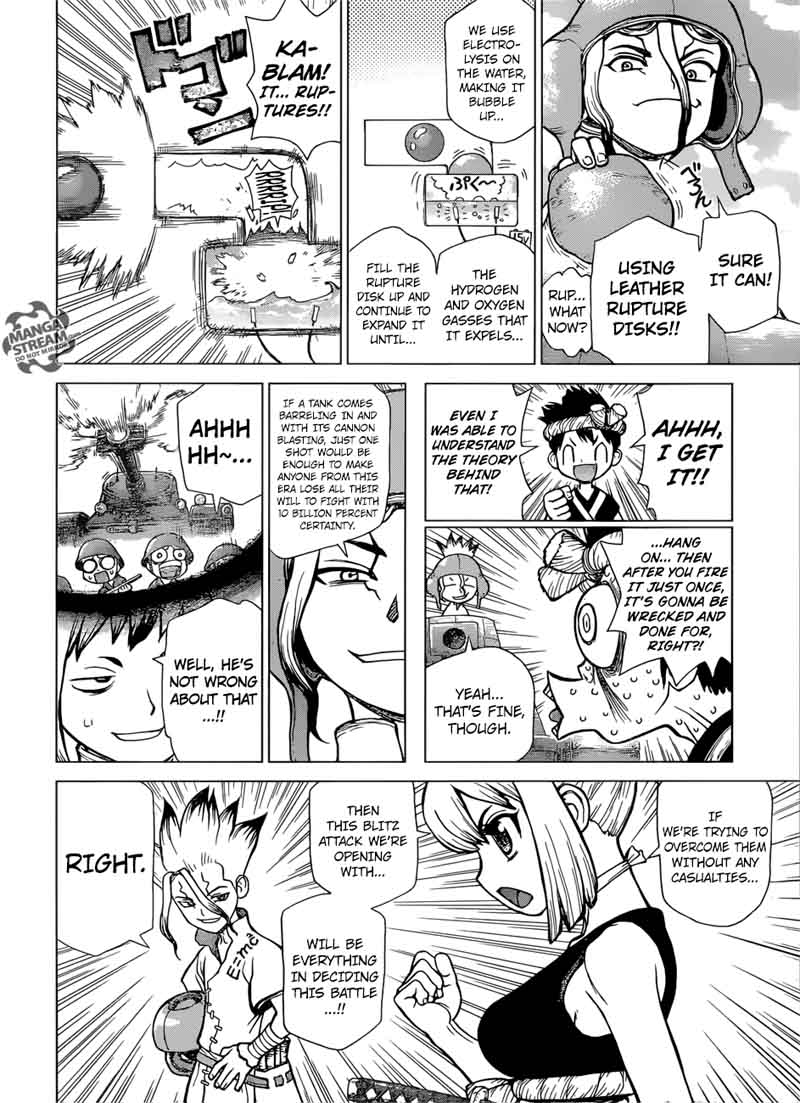 Dr. Stone Manga Chapter 74 page 10 - Fateful 20 Seconds