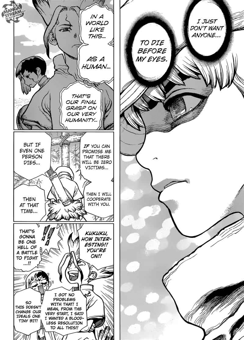 Dr. Stone Manga Chapter 74 page 4 - Fateful 20 Seconds