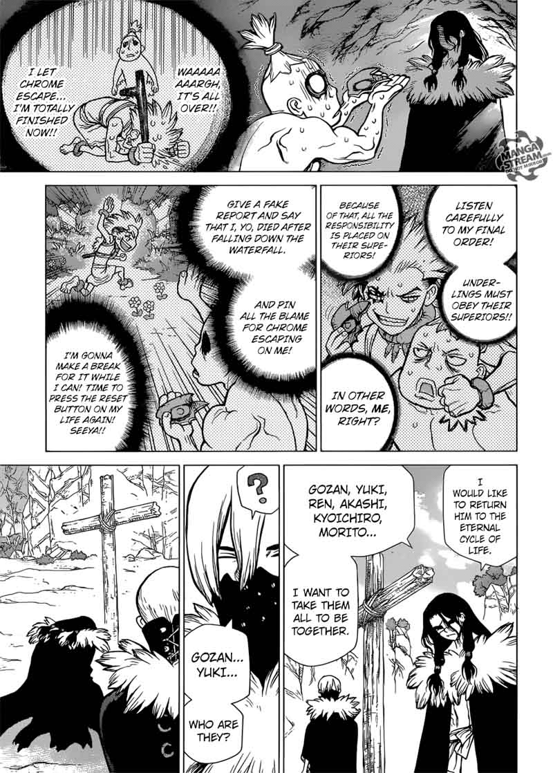 Dr. Stone Manga Chapter 74 page 7 - Fateful 20 Seconds