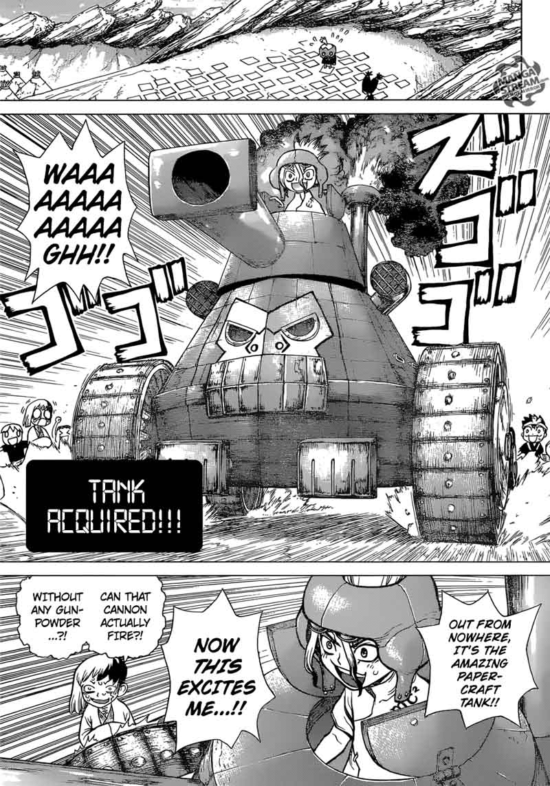 Dr. Stone Manga Chapter 74 page 9 - Fateful 20 Seconds