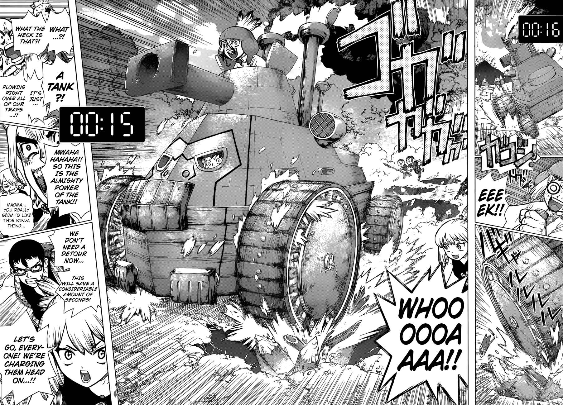 Dr. Stone Manga Chapter 75 page 3 - 20-Second Countdown