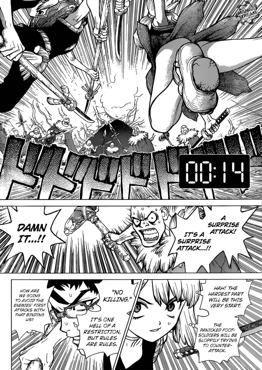 Dr. Stone Manga Chapter 75 page 4 - 20-Second Countdown