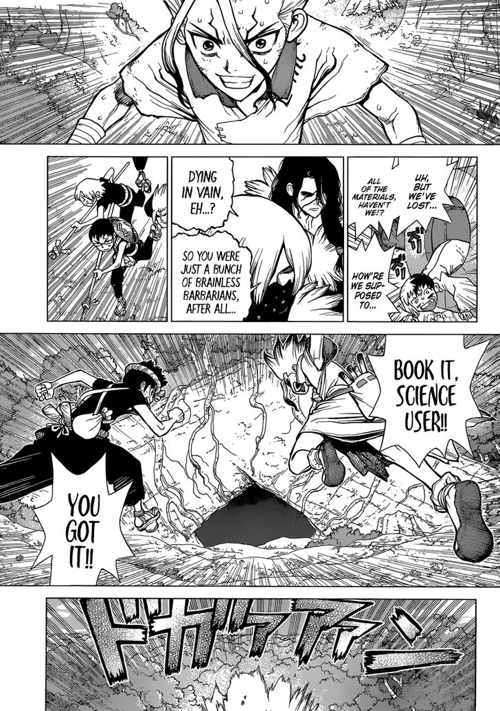 Dr. Stone Manga Chapter 76 page 15 - Final Battle