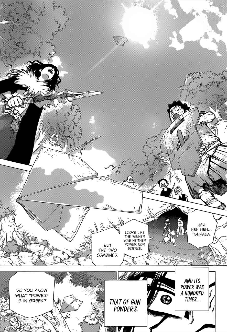 Dr. Stone Manga Chapter 77 page 19 - The Power of Science