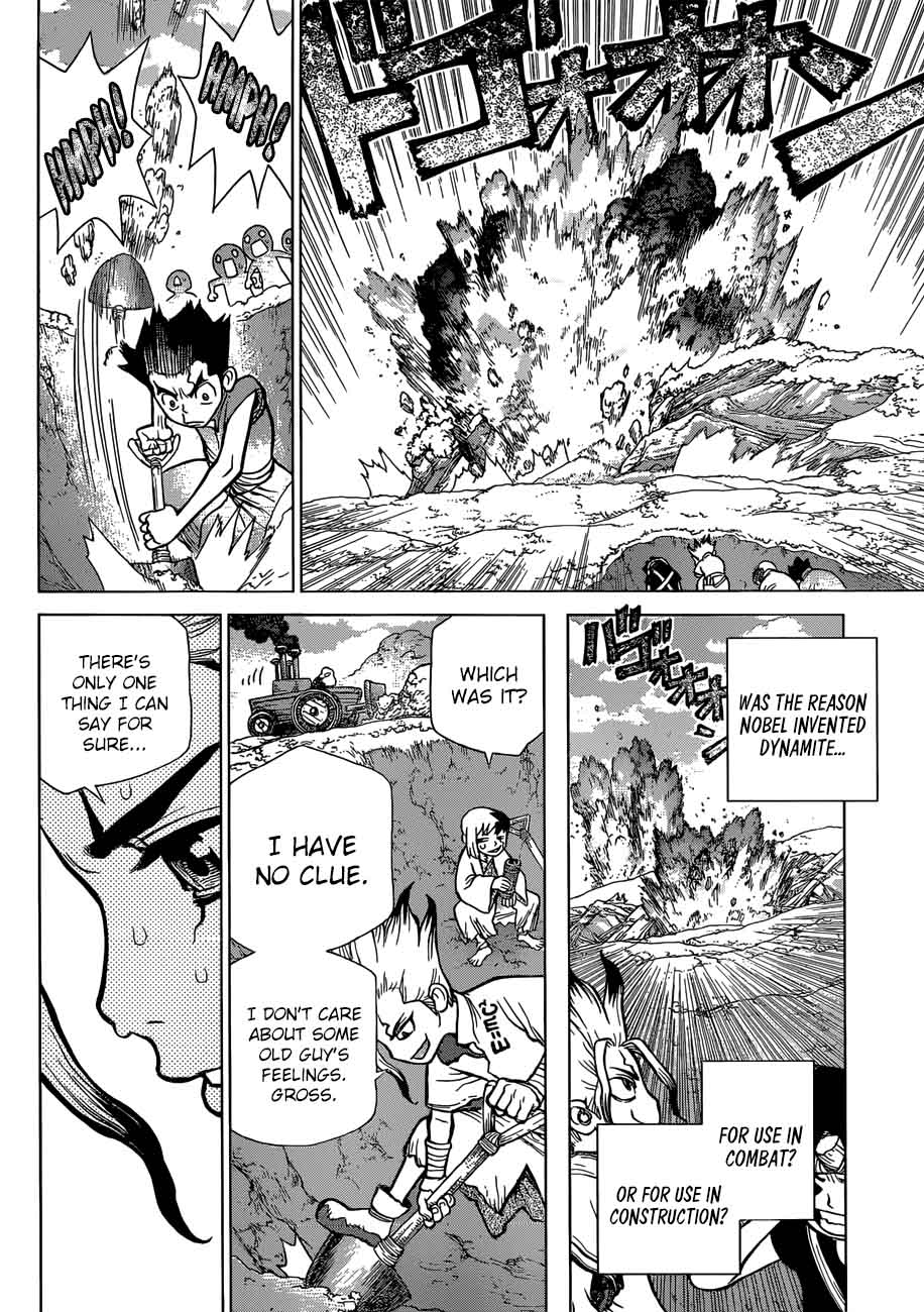 Dr. Stone Manga Chapter 78 page 15 - That Which Destroys or Saves