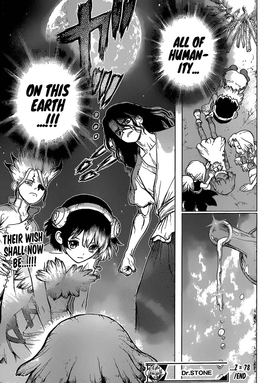 Dr. Stone Manga Chapter 78 page 18 - That Which Destroys or Saves