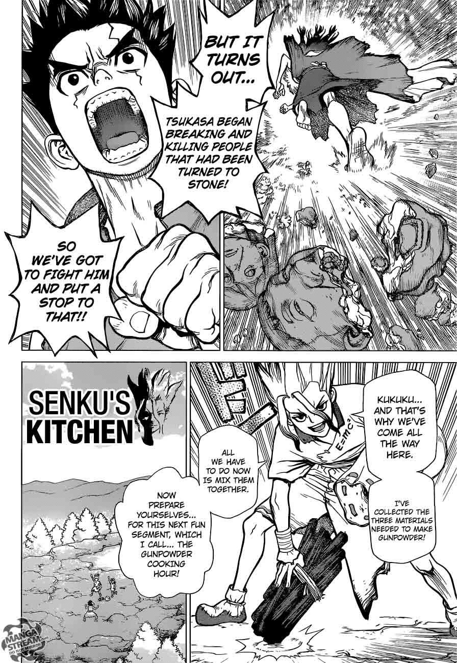 Dr. Stone Manga Chapter 8 page 6 - Raise the Smoke Signal