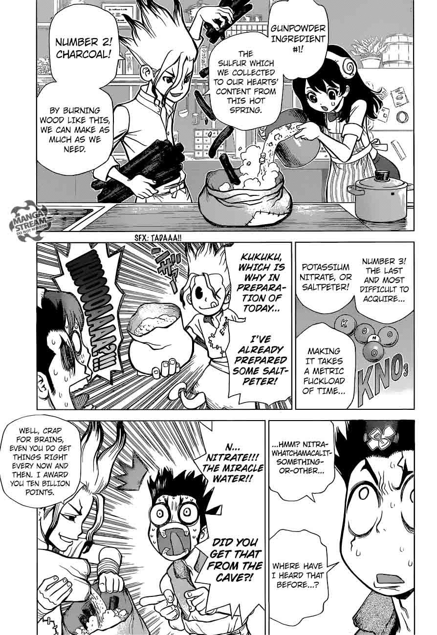 Dr. Stone Manga Chapter 8 page 7 - Raise the Smoke Signal