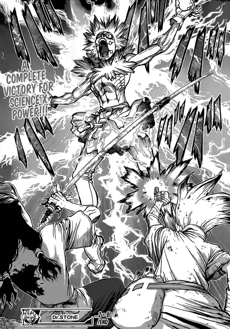 Dr. Stone Manga Chapter 81 page 16 - Fingertip