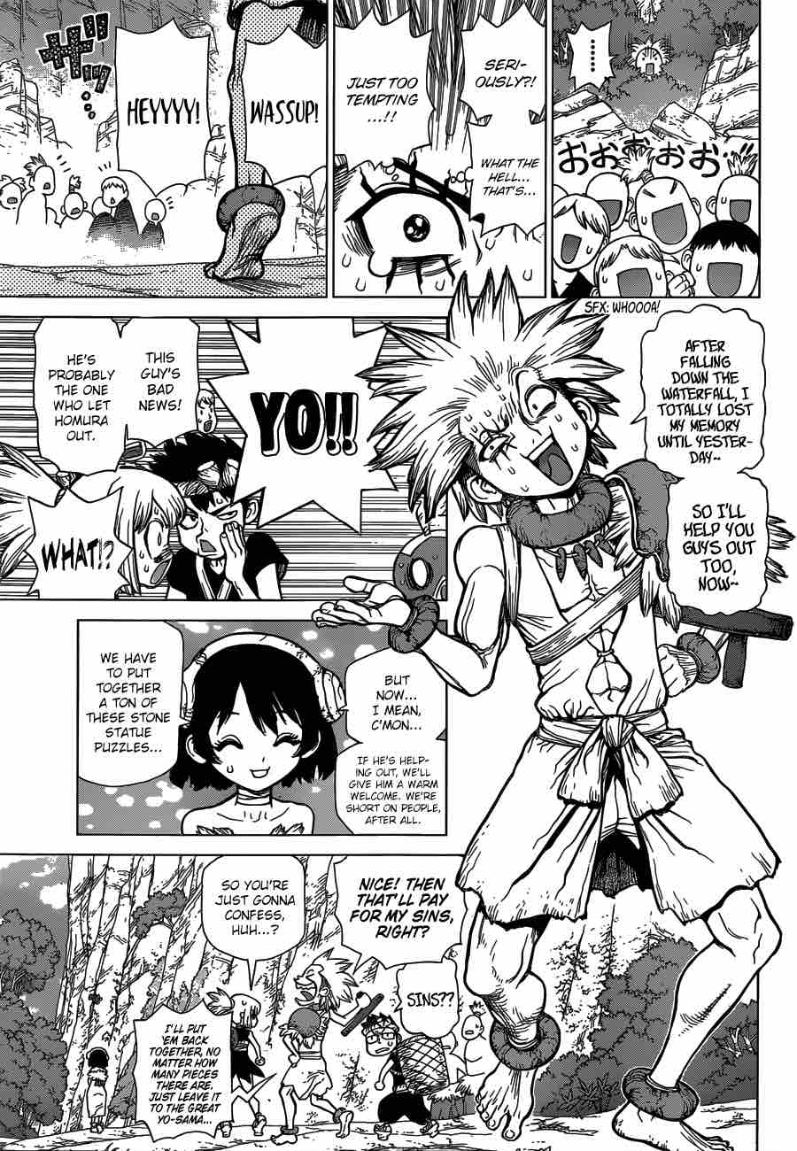 Dr. Stone Manga Chapter 82 page 10 - Epilogue of Stone Wars (End of Part 2)