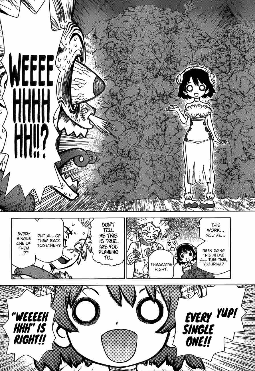 Dr. Stone Manga Chapter 82 page 11 - Epilogue of Stone Wars (End of Part 2)