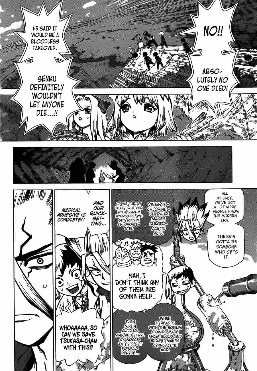 Dr. Stone Manga Chapter 82 page 15 - Epilogue of Stone Wars (End of Part 2)