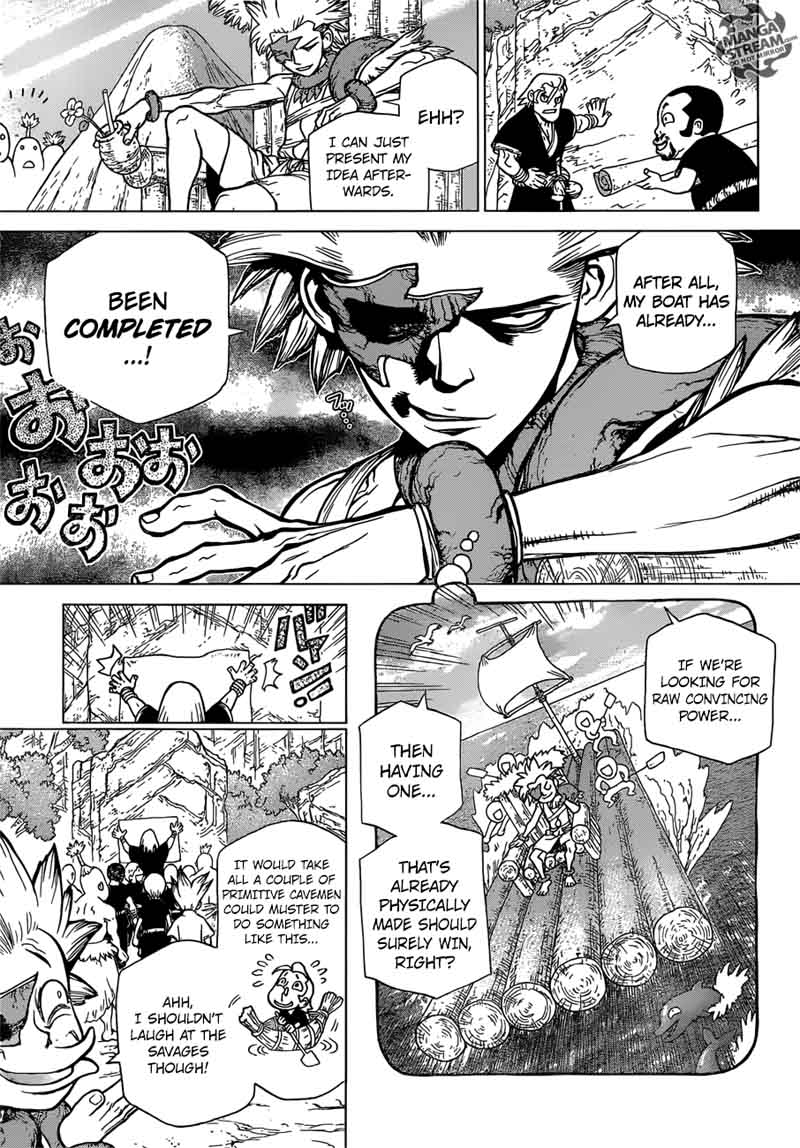 Dr. Stone Manga Chapter 84 page 11 - People = Power