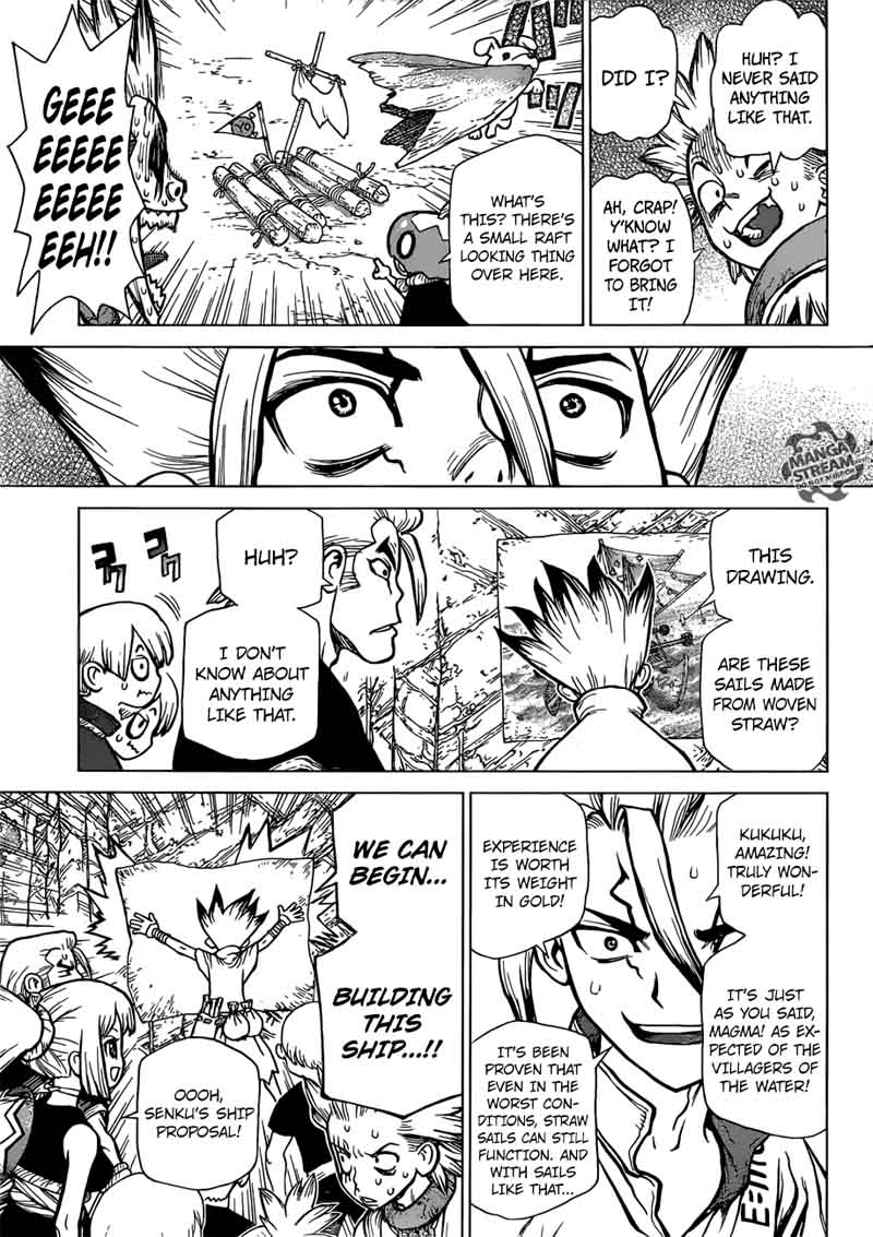 Dr. Stone Manga Chapter 84 page 13 - People = Power