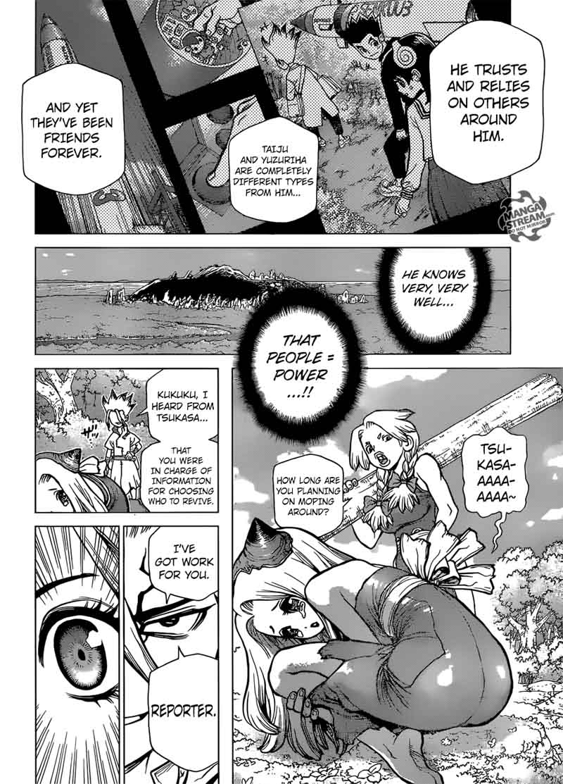 Dr. Stone Manga Chapter 84 page 17 - People = Power