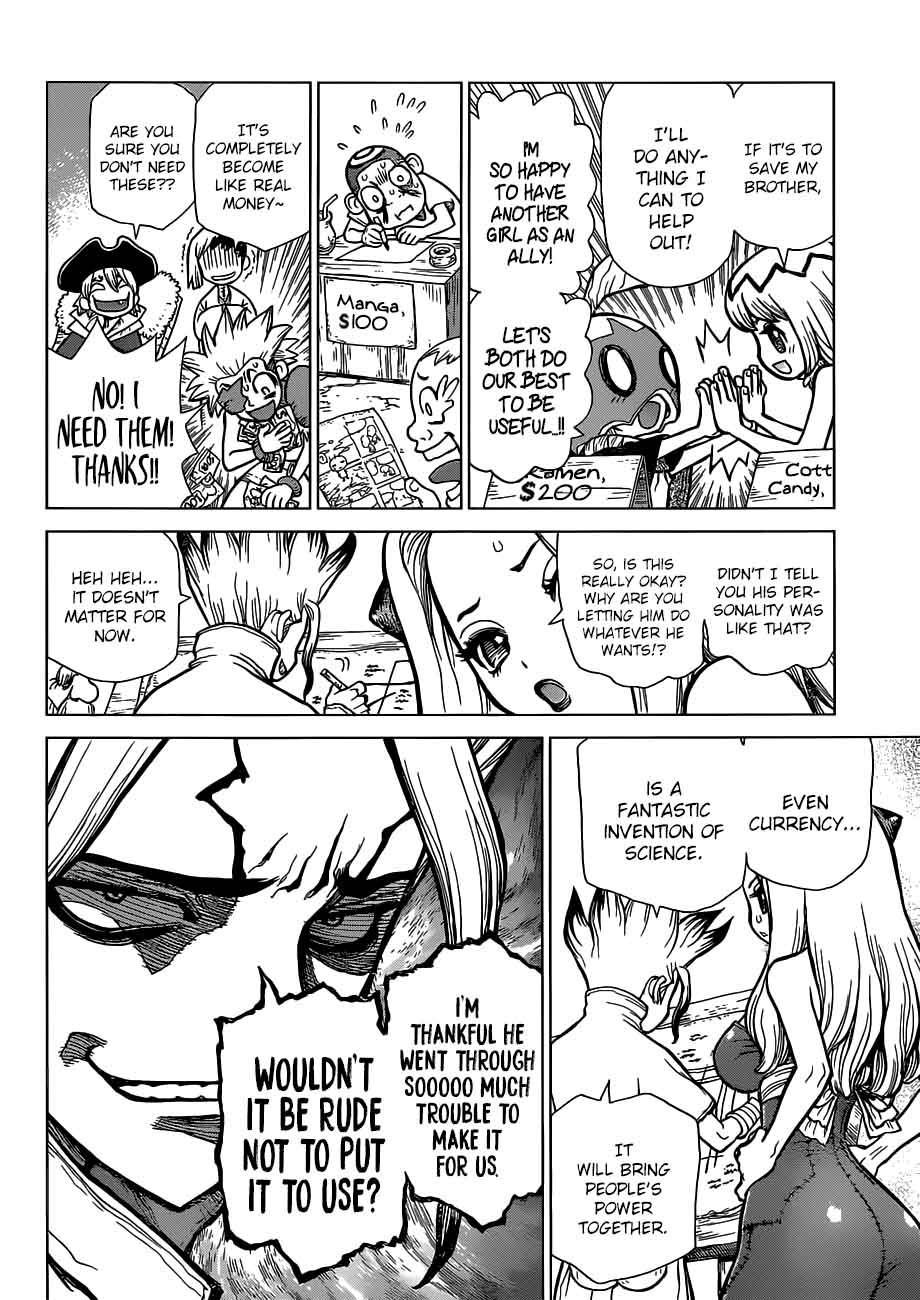 Dr. Stone Manga Chapter 86 page 8 - Money