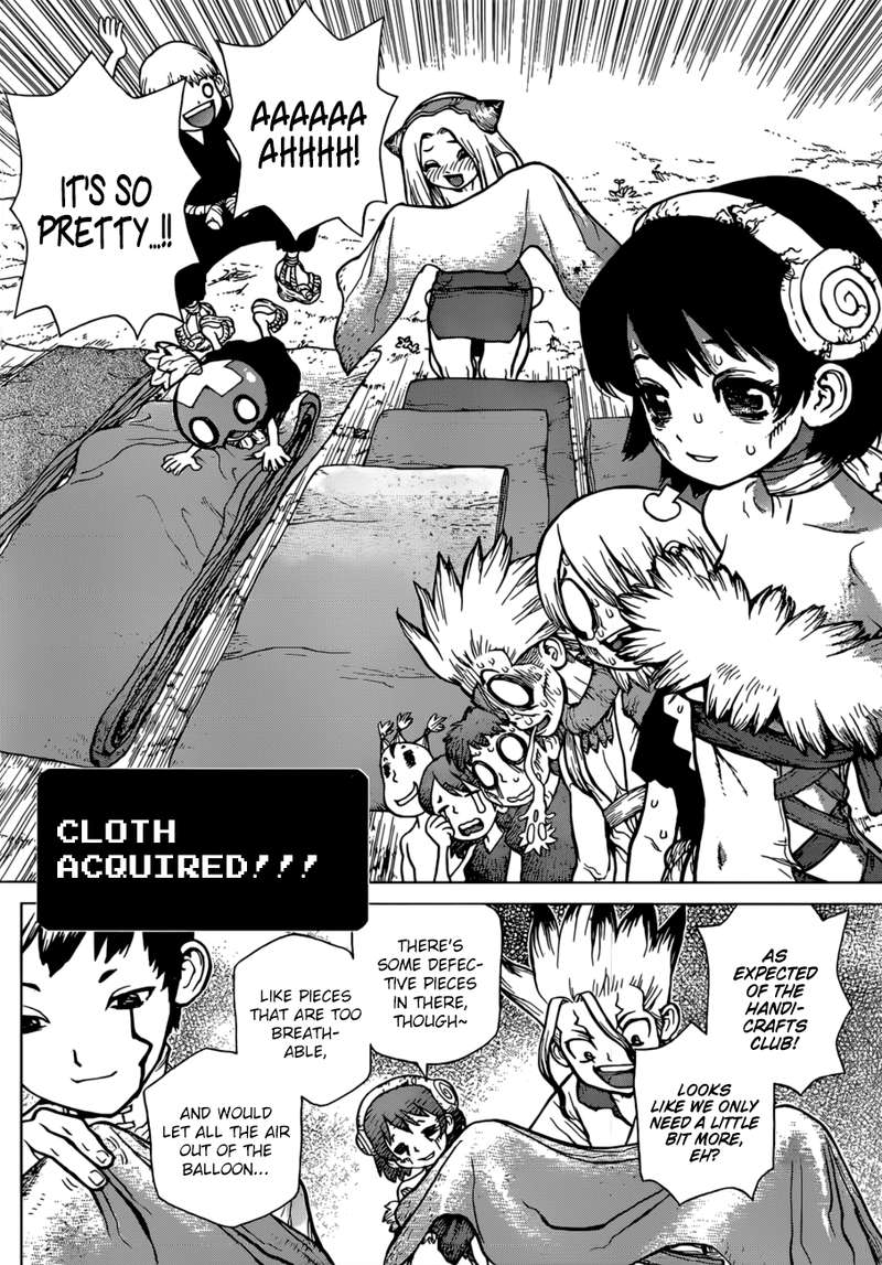 Dr. Stone Manga Chapter 87 page 12 - Senku's Department Store