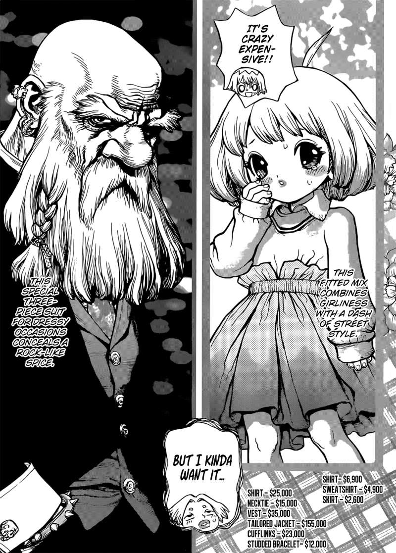 Dr. Stone Manga Chapter 87 page 17 - Senku's Department Store