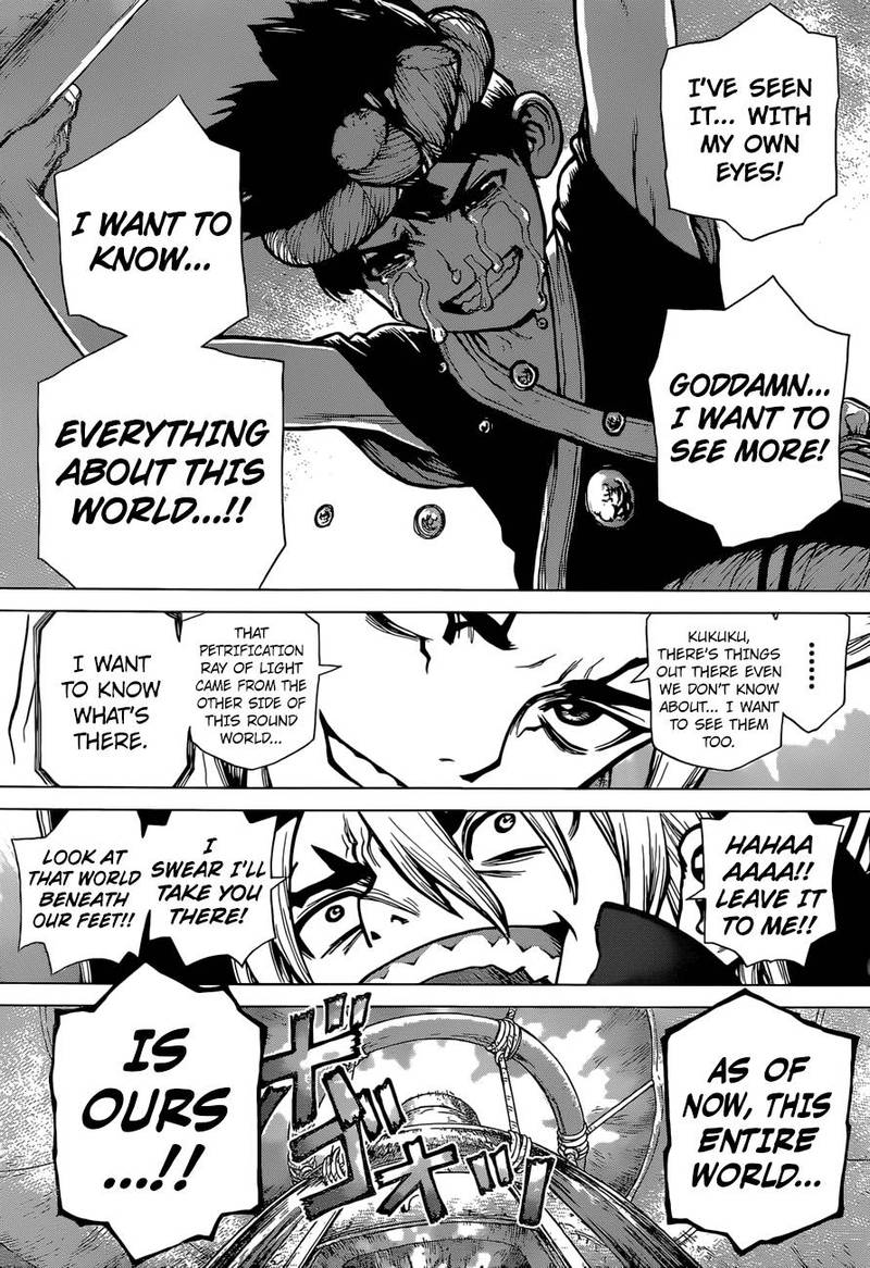 Dr. Stone Manga Chapter 88 page 15 - Wings of Humanity