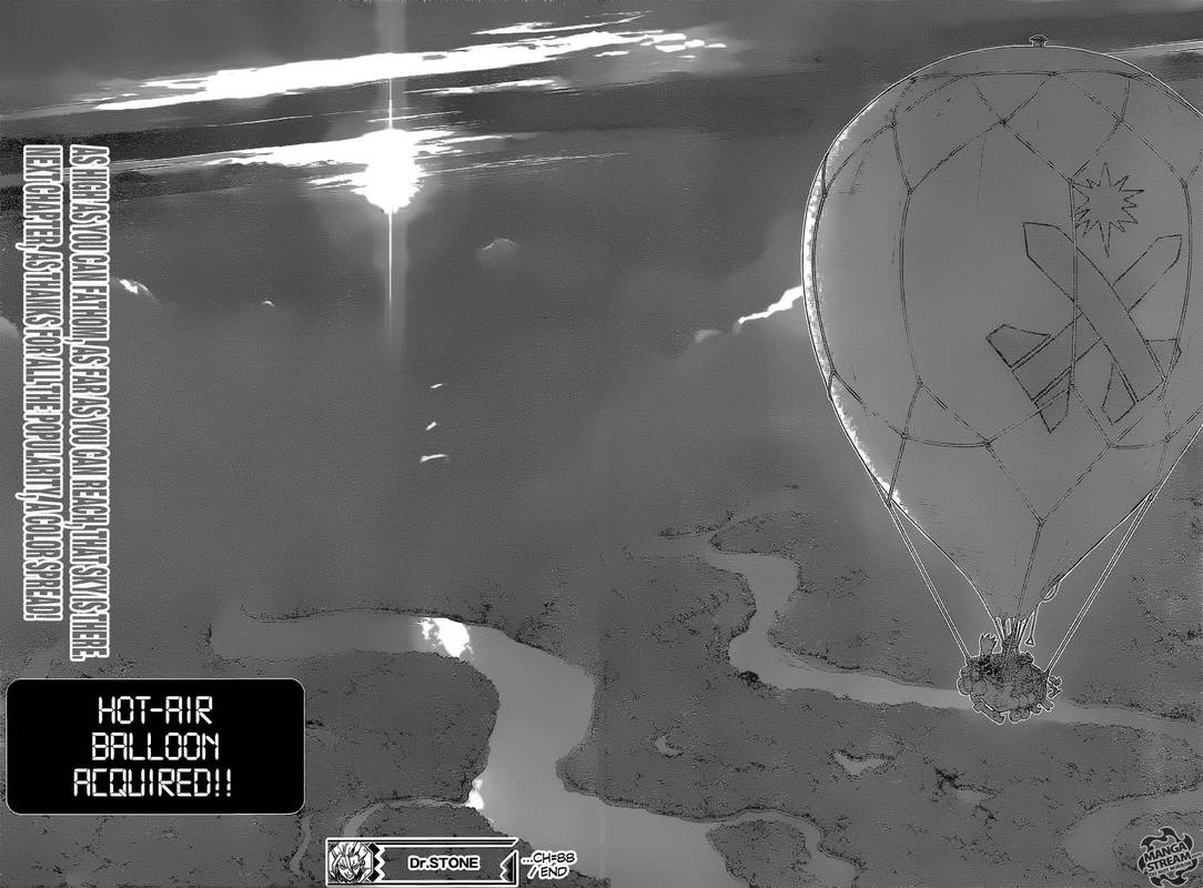 Dr. Stone Manga Chapter 88 page 16 - Wings of Humanity