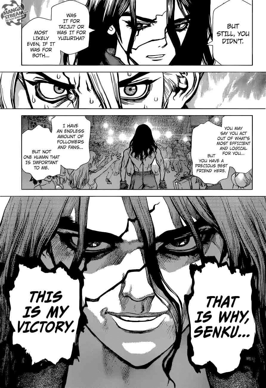 Dr. Stone Manga Chapter 9 page 10 - Senku Vs. Tsukasa