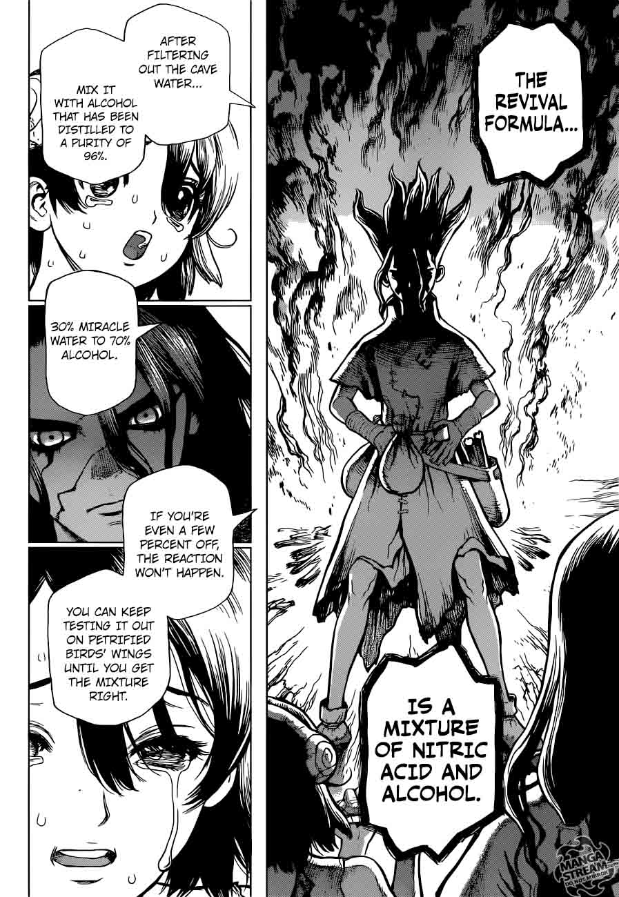 Dr. Stone Manga Chapter 9 page 13 - Senku Vs. Tsukasa