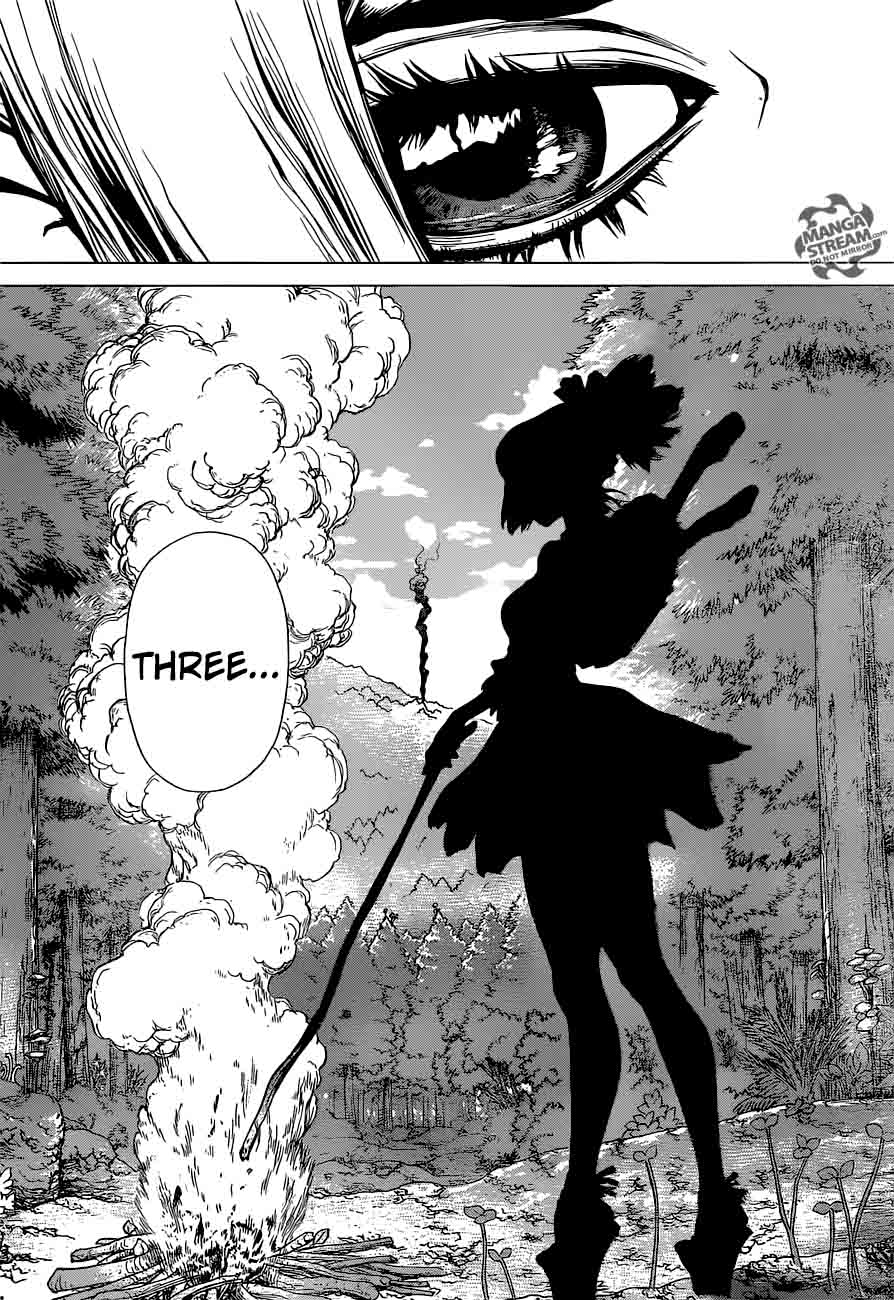 Dr. Stone Manga Chapter 9 page 16 - Senku Vs. Tsukasa