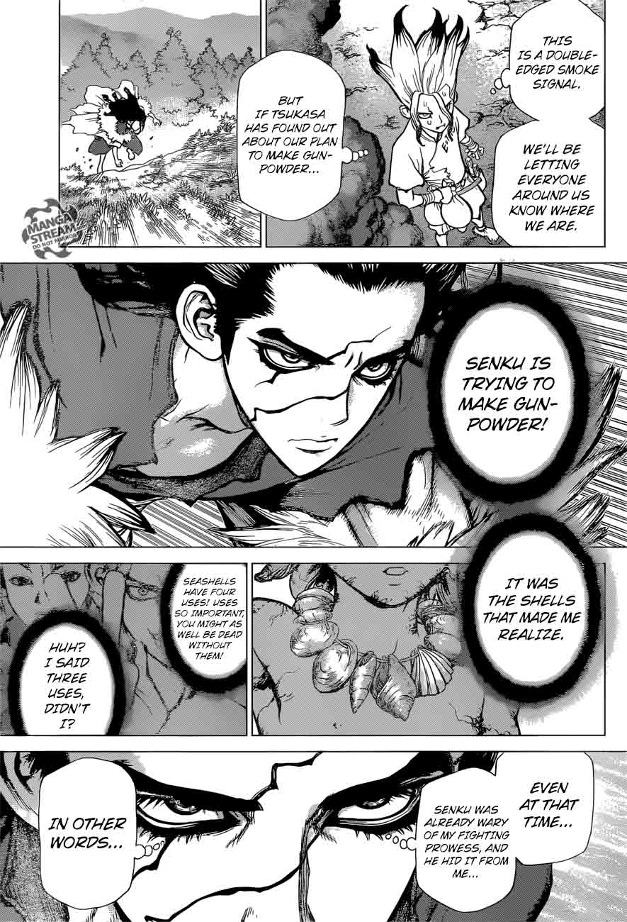 Dr. Stone Manga Chapter 9 page 3 - Senku Vs. Tsukasa