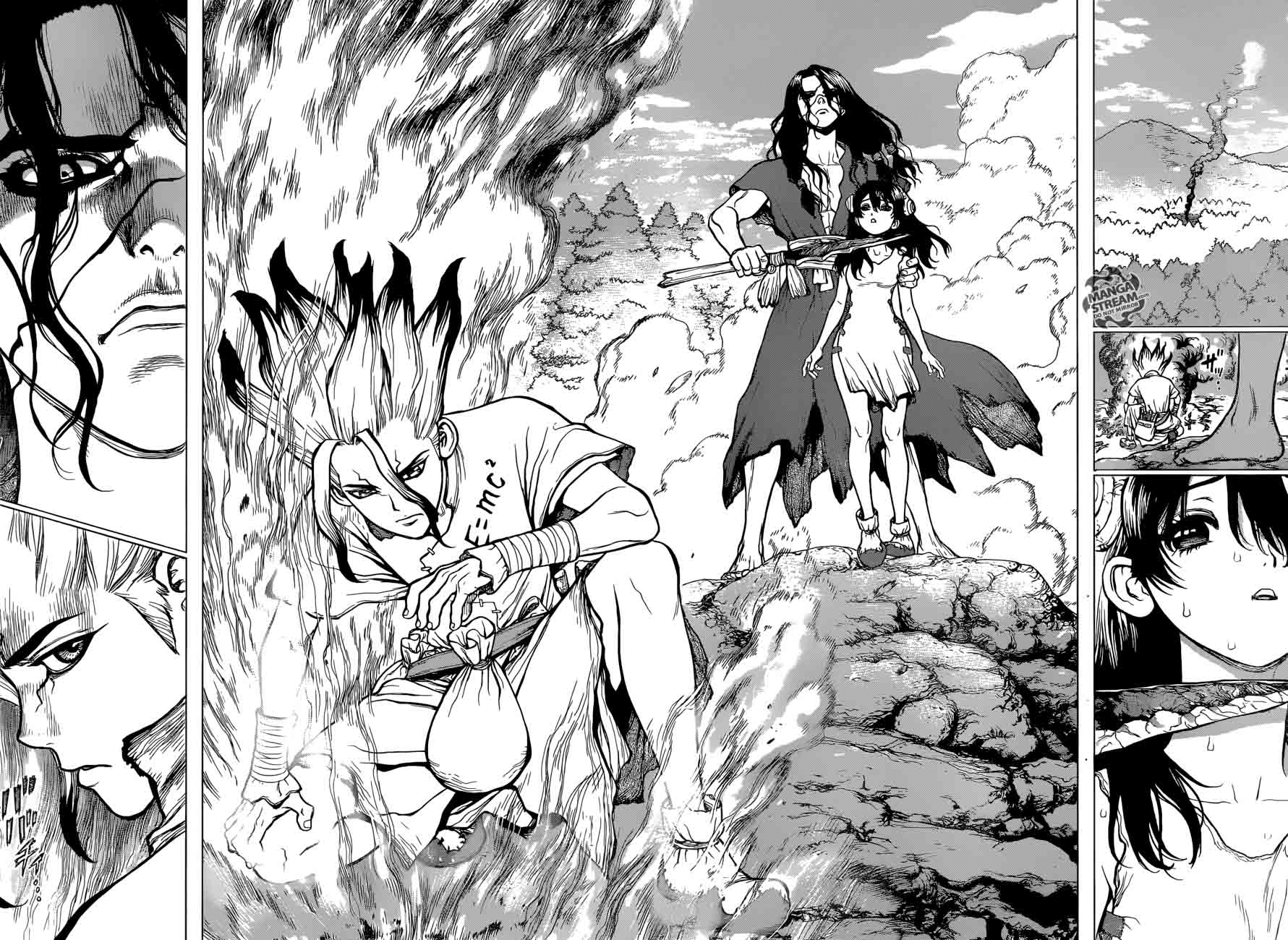 Dr. Stone Manga Chapter 9 page 6 - Senku Vs. Tsukasa