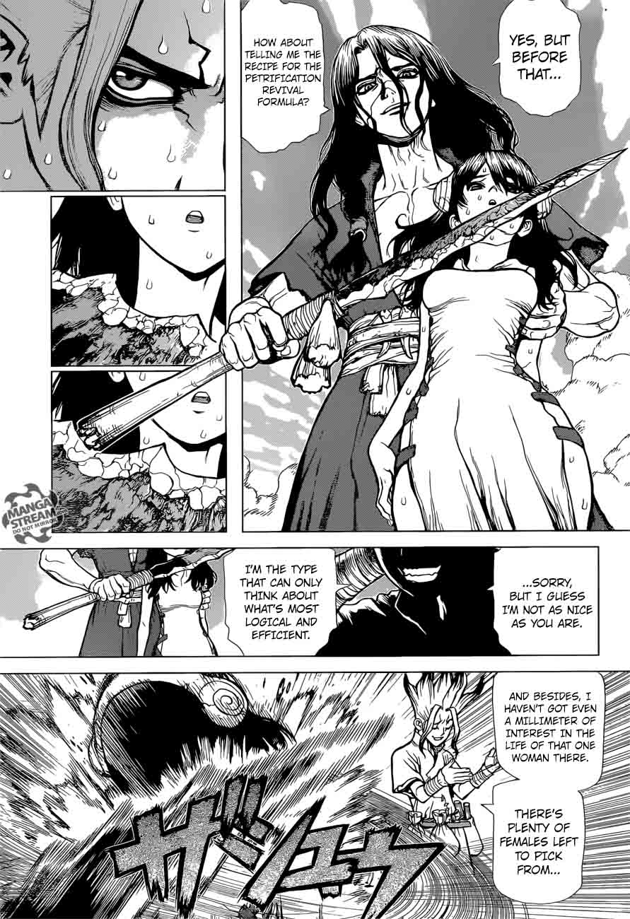 Dr. Stone Manga Chapter 9 page 8 - Senku Vs. Tsukasa