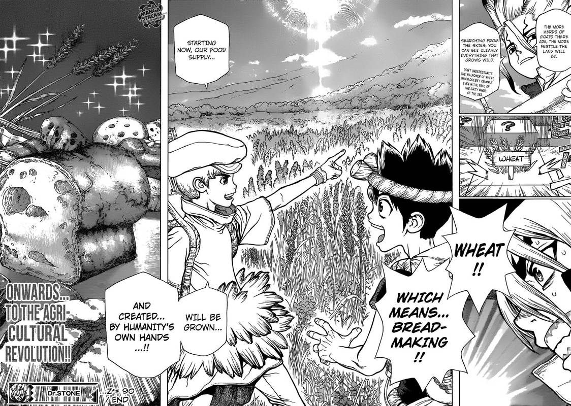 Dr. Stone Manga Chapter 90 page 17 - New World Map