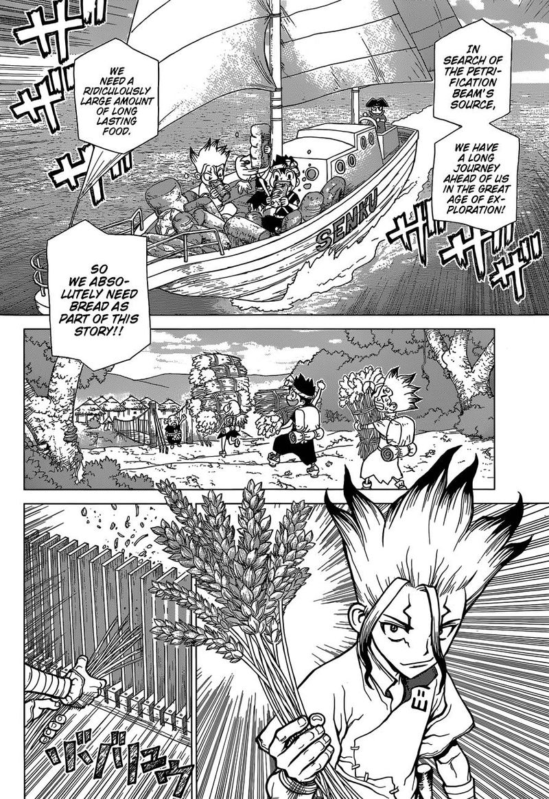 Dr. Stone Manga Chapter 91 page 2 - Need Bread? Start with Wheat