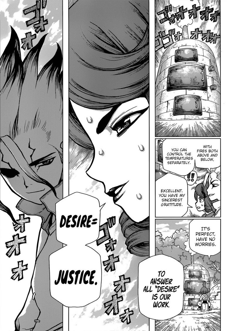Dr. Stone Manga Chapter 92 page 15 - Desire Is Noble