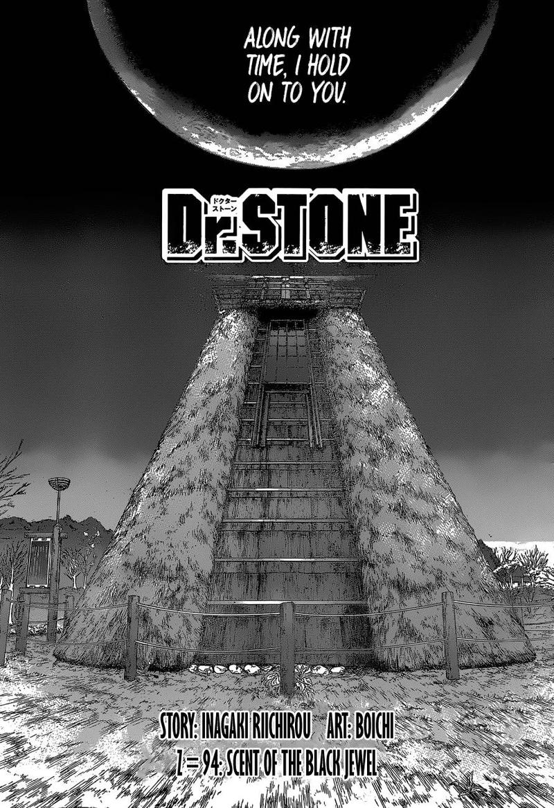 Dr. Stone Manga Chapter 94 page 1 - The Scent of Black Gold