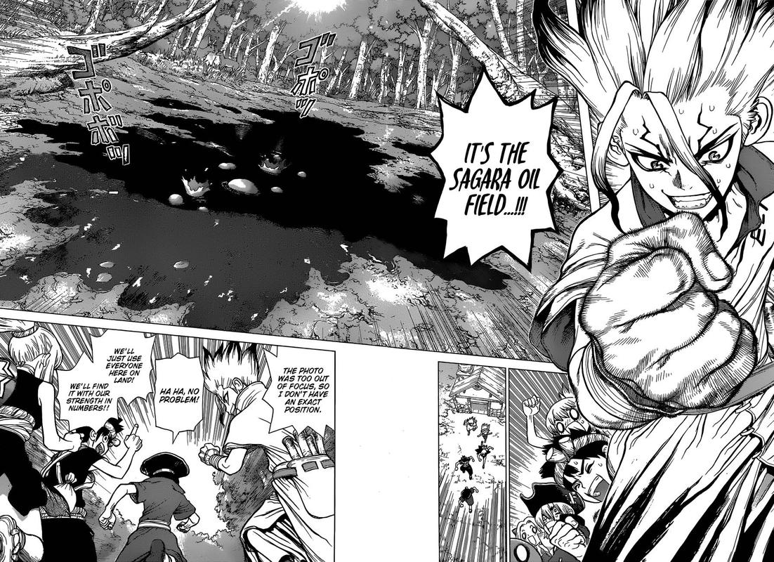 Dr. Stone Manga Chapter 94 page 11 - The Scent of Black Gold