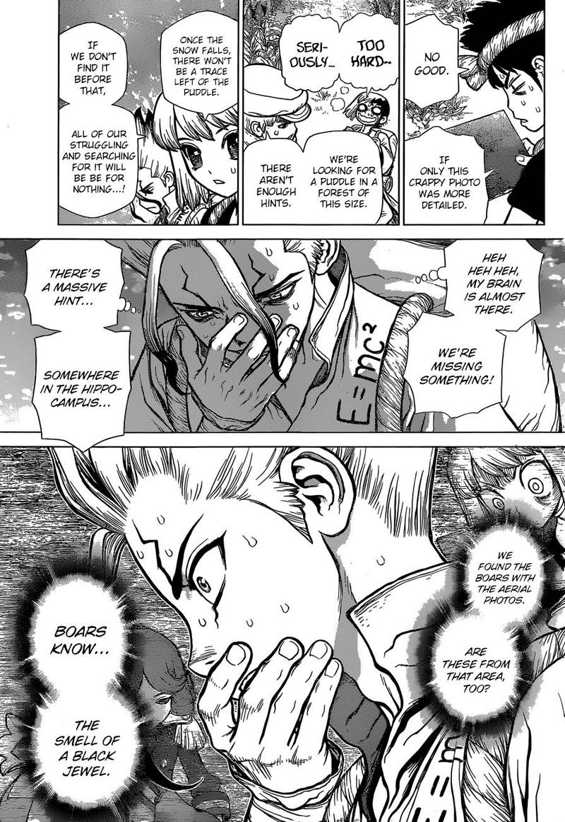 Dr. Stone Manga Chapter 94 page 15 - The Scent of Black Gold