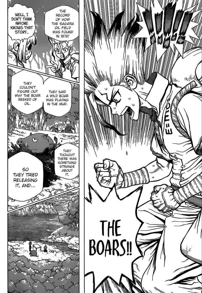 Dr. Stone Manga Chapter 94 page 16 - The Scent of Black Gold
