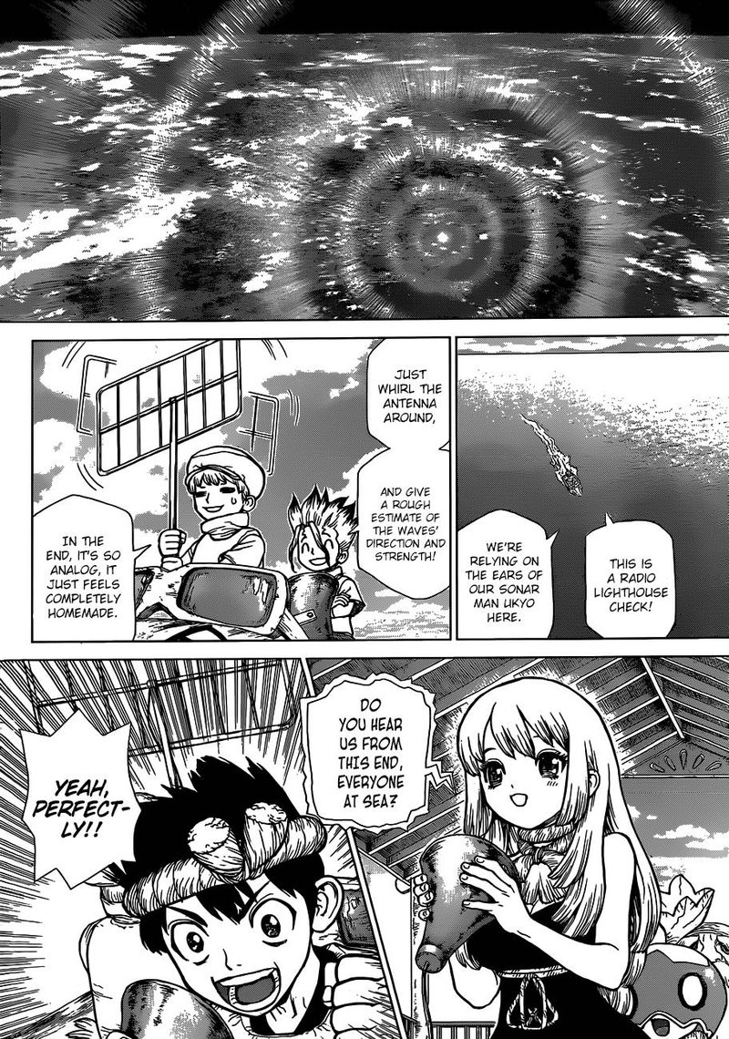 Dr. Stone Manga Chapter 95 page 15 - First Contact
