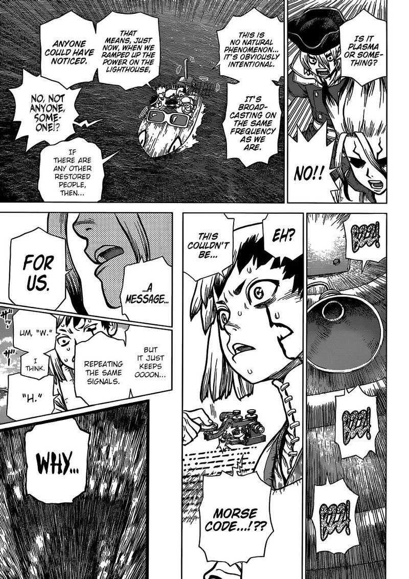 Dr. Stone Manga Chapter 95 page 18 - First Contact