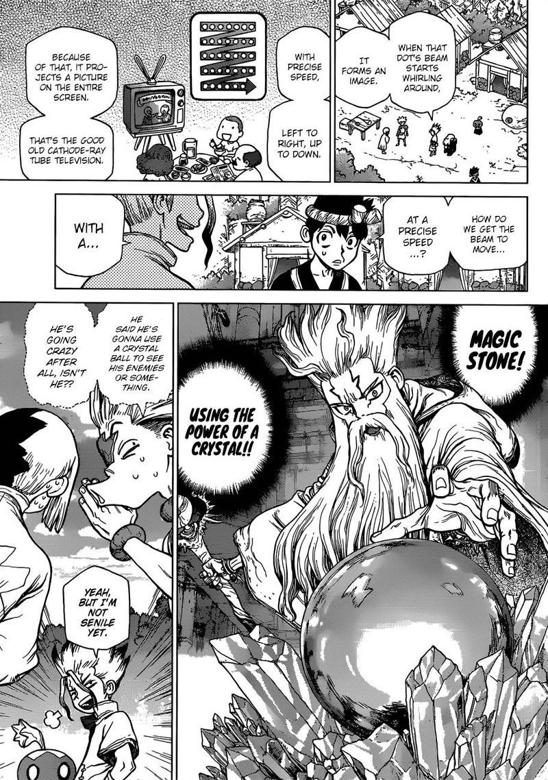 Dr. Stone Manga Chapter 96 page 11 - Eye of Science