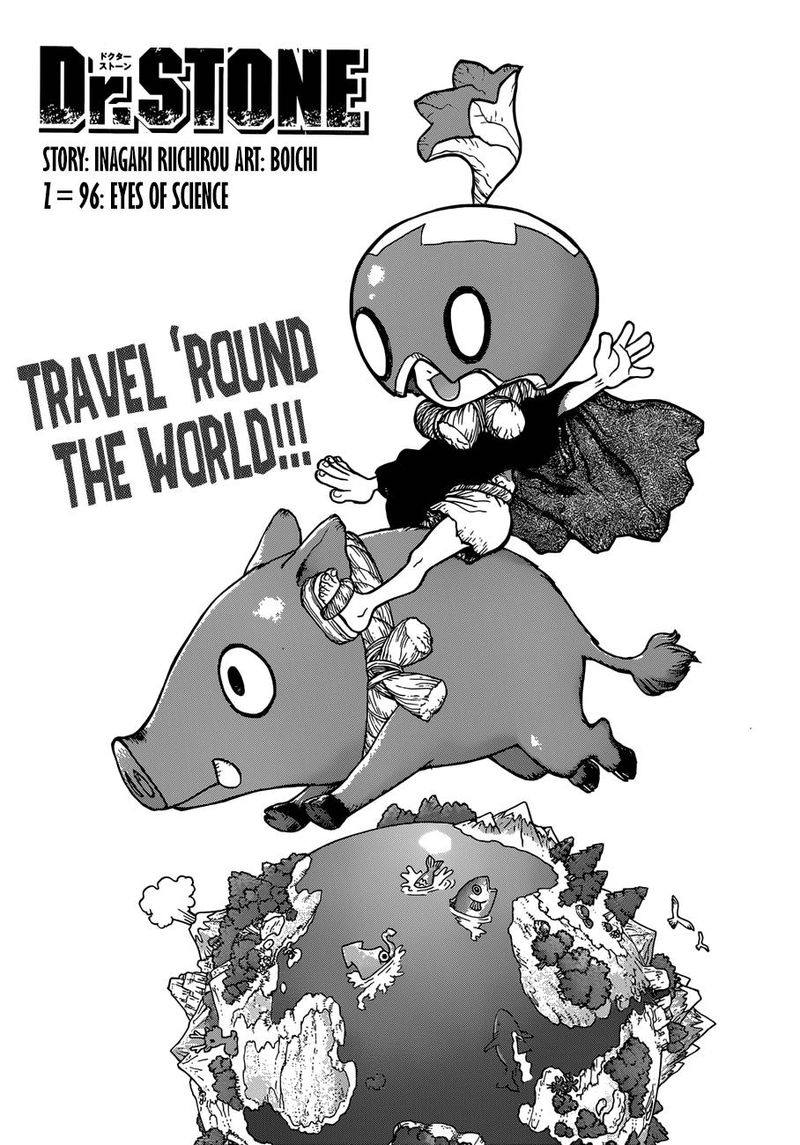 Dr. Stone Manga Chapter 96 page 3 - Eye of Science