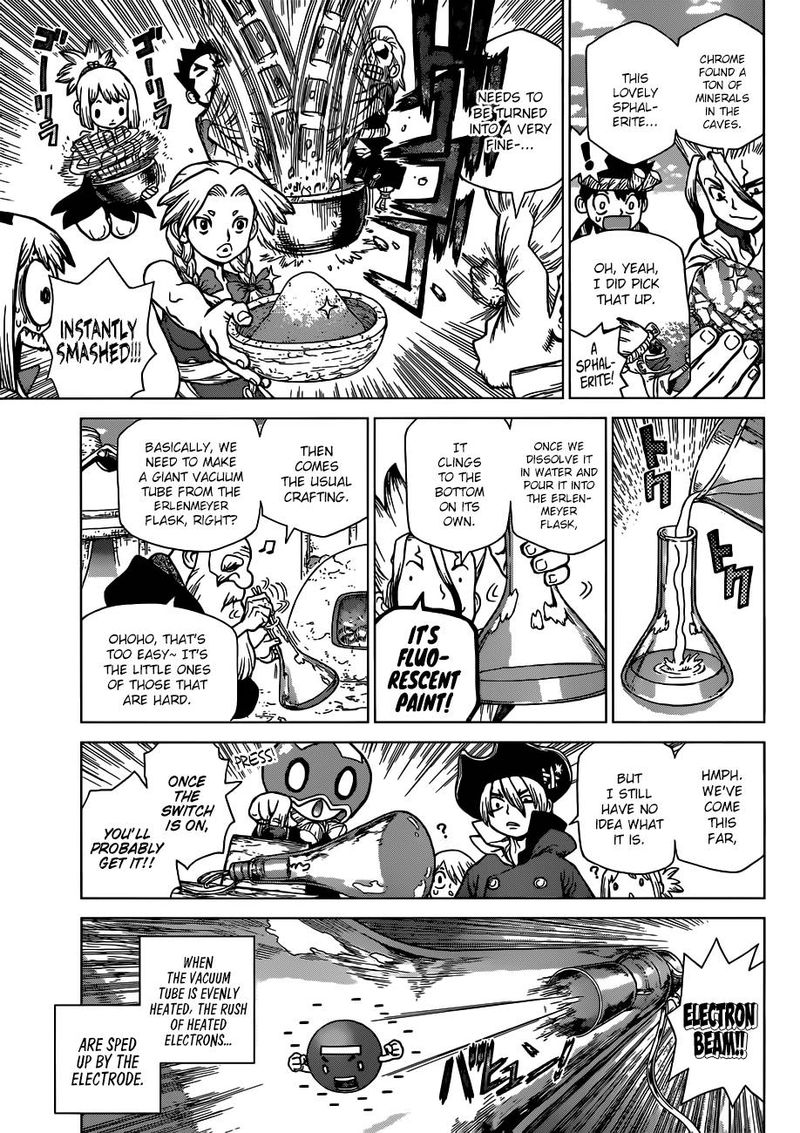 Dr. Stone Manga Chapter 96 page 9 - Eye of Science