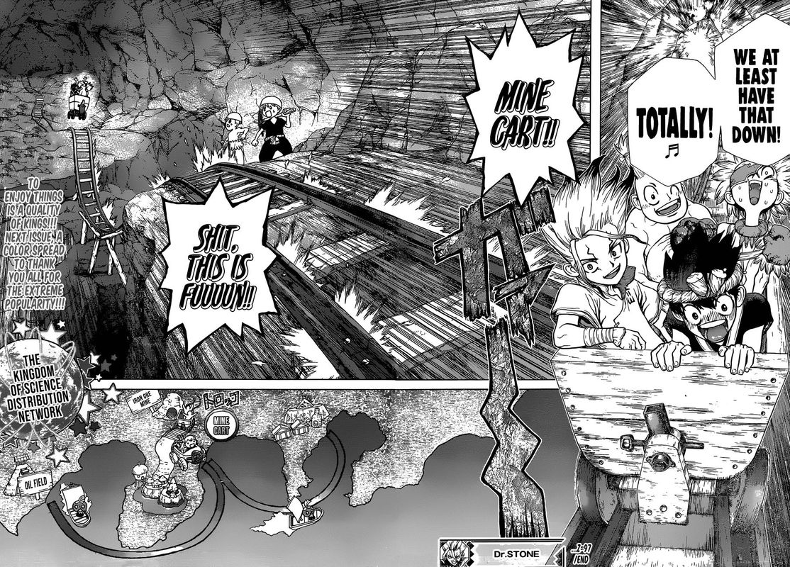 Dr. Stone Manga Chapter 97 page 18 - The Joy of Leadership