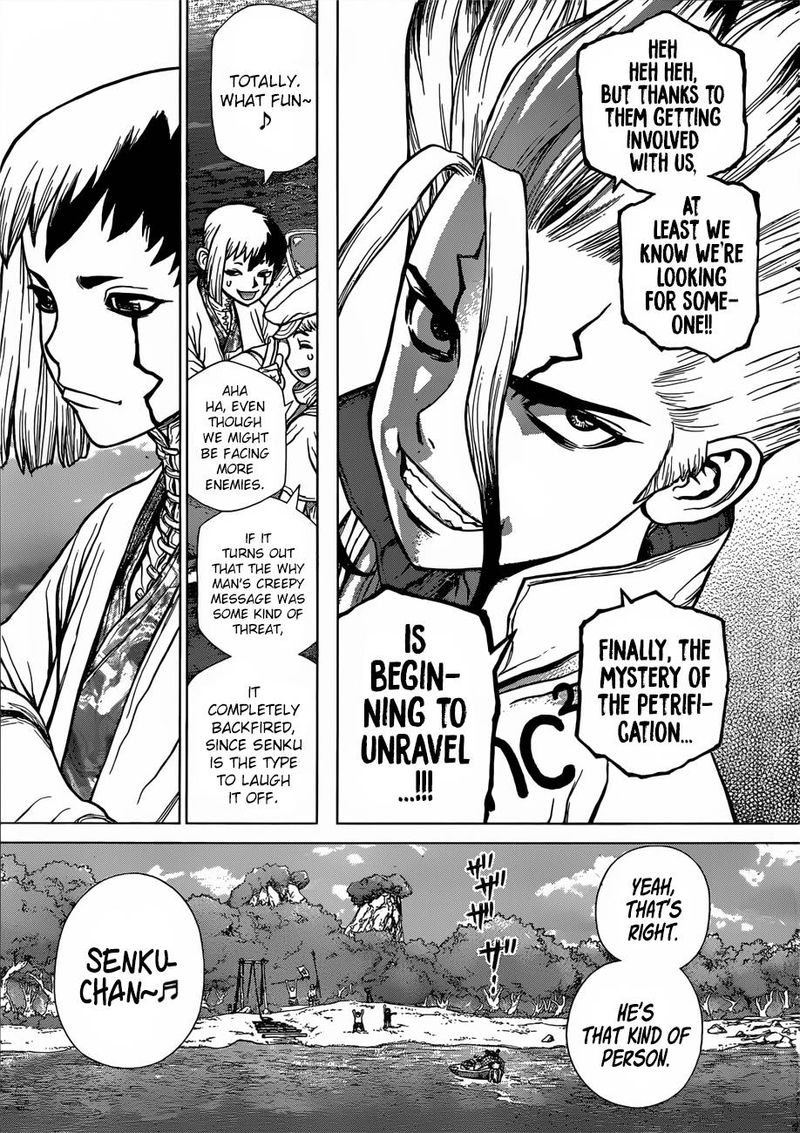 Dr. Stone Manga Chapter 97 page 3 - The Joy of Leadership
